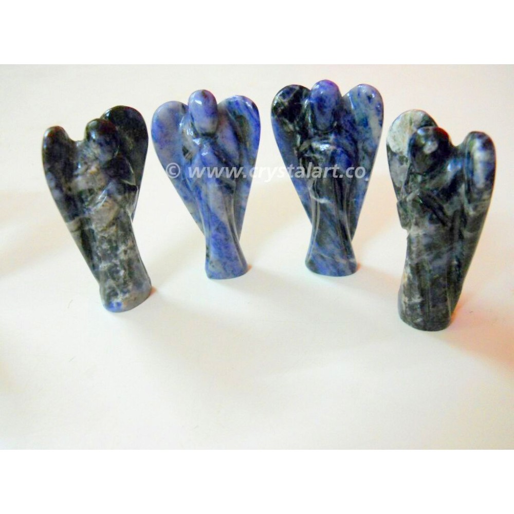 Sodalite Carving 2 Inch Angel