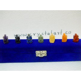 7 Chakra Carving Ganesha With Velvet Case