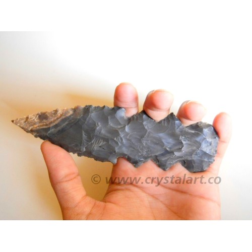 Two Handed Sword Cut American Arrowheads