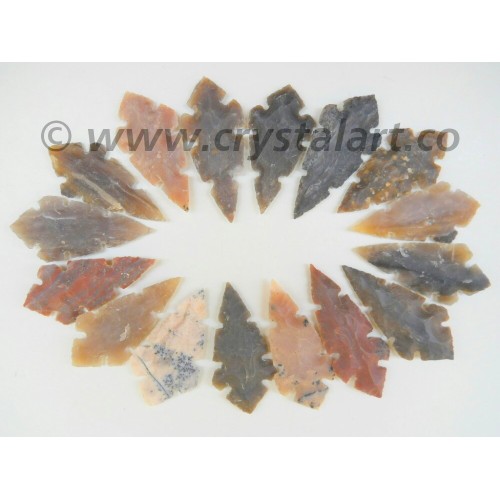 Folk Art Cross Shape American Arrowheads