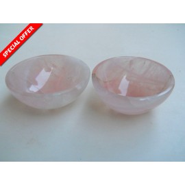 Rose Quartz 3'' Bowl