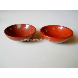 Red Jasper Agate 3 Inch Bowl