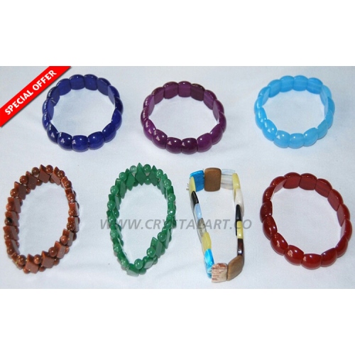 Wholesale Mix Gemstone Bracelets Unisex