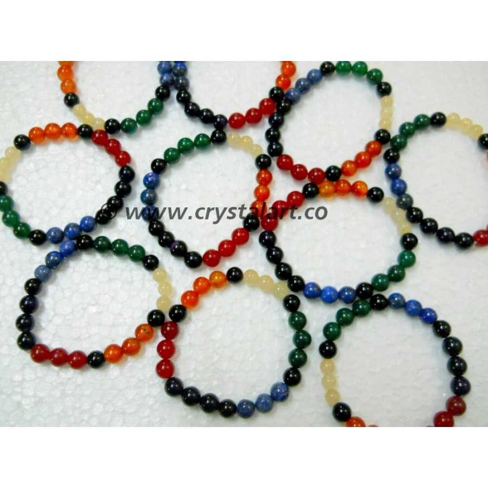 7 Chakra 3 Pieces Bracelets