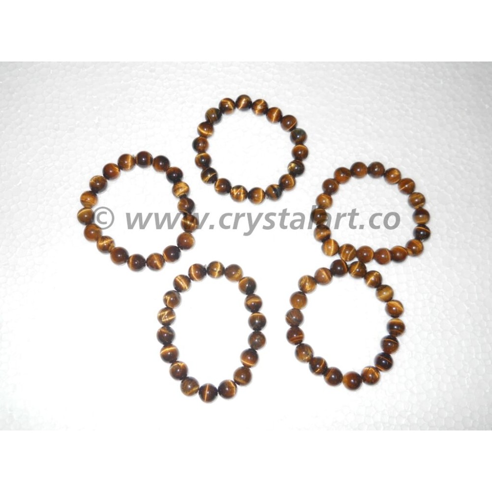 Tiger Eye 10 MM Big size Beads Bracelets