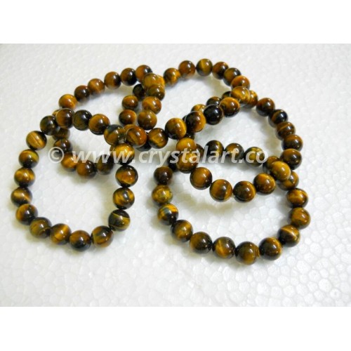 Tiger Eye 10 MM Big size Beads Bracelets