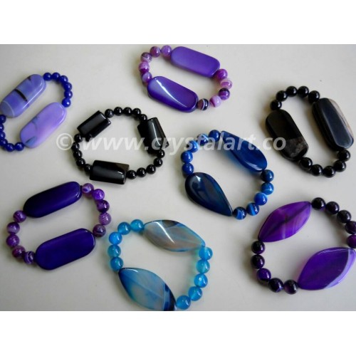 Fancy Onyx Bracelets