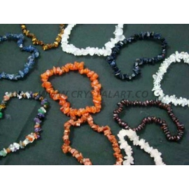 Mix Agate Stone Healing stone Chakra Chips Mix Bracelets