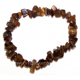 Tiger Eye Chips High Graded Bracelet