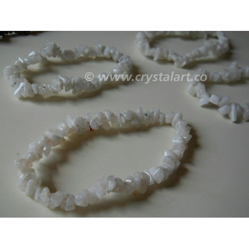 Rainbow Moonstone Chips Bracelets