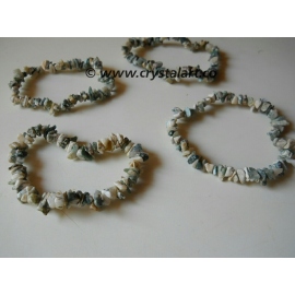 Tree Agate Chips Bracelets