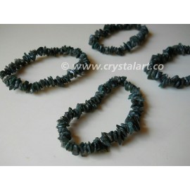 Moss Agate Chips Bracelets