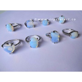 Opalite Handmade Finger Rings