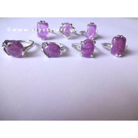 Amethyst Handmade Finger Rings