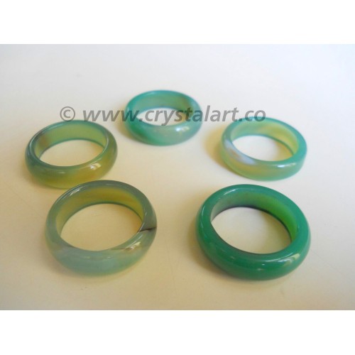 Green Aventurine Finger Ring