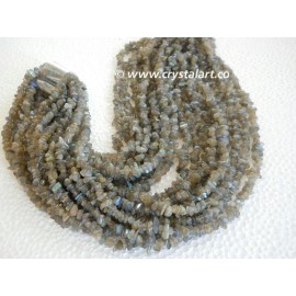 Labradorite Stone Chips 36 Inches Strings