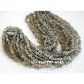 Labradorite Stone Chips 36 Inches Strings