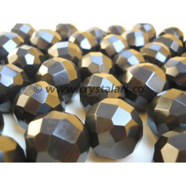 Black Agate Faceted Loose Beads