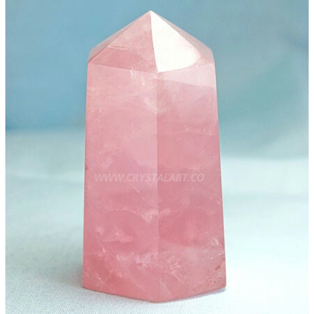 Rose Quartz Obelisk Points