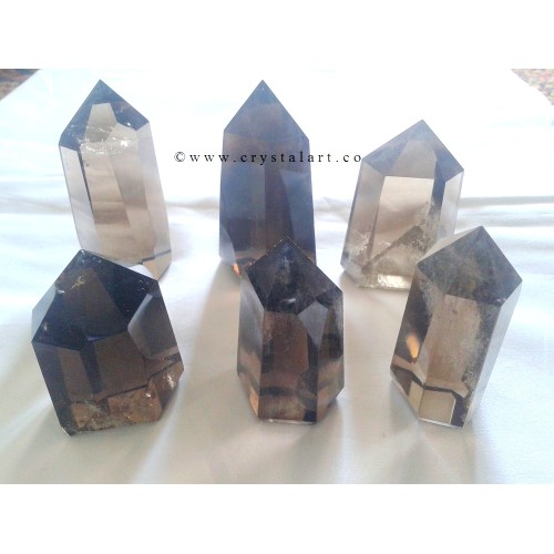 Smoky Quartz Big size Obelisk Healing Points