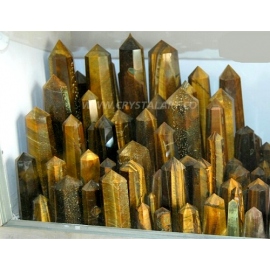 Tiger Eye Obelisk Points
