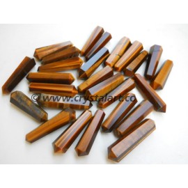 Tiger Eye Loose Double Terminated Points