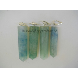 Gemstone Faceted Hook Point Pendants