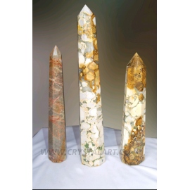 Picture Jasper Agate 6 Side Tower Points