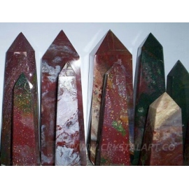 Red Fancy Agate Tower Points