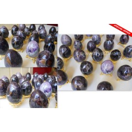 Amethyst Agate Eggs