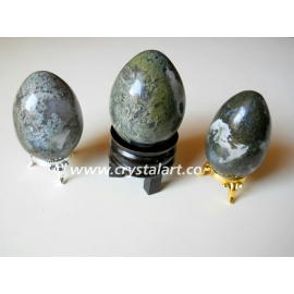 Moss Agate Eggs