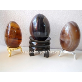 Multy Fluorite Gemstone Eggs