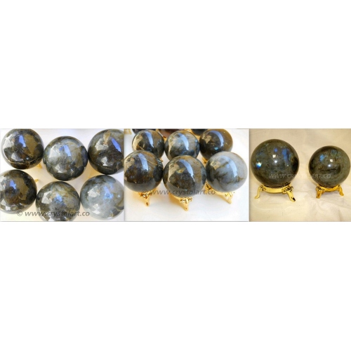 Labradorite Spheres