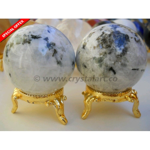 Moon stone Spheres