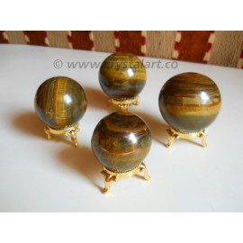 Tiger Eye Spheres