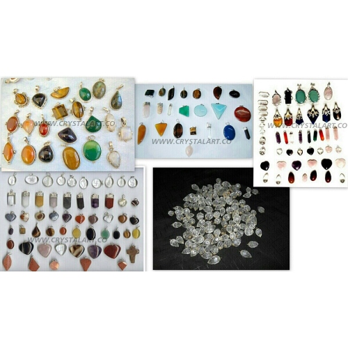 Gemstone Mix shape Pendents