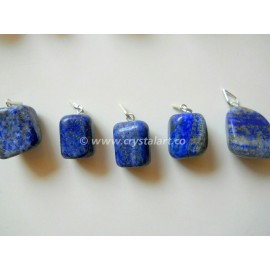 Lapis Lazuli Tumbled Stone Pendants