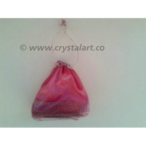 Pink Net Gift Pouch
