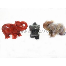 Agate Carved Elephant