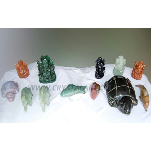 Gemstone Carved Animal