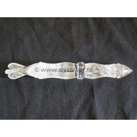 Crystal Quartz Carving Angel Healing Stick