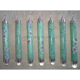 Ruby Zoisite Garnet Healing Stick
