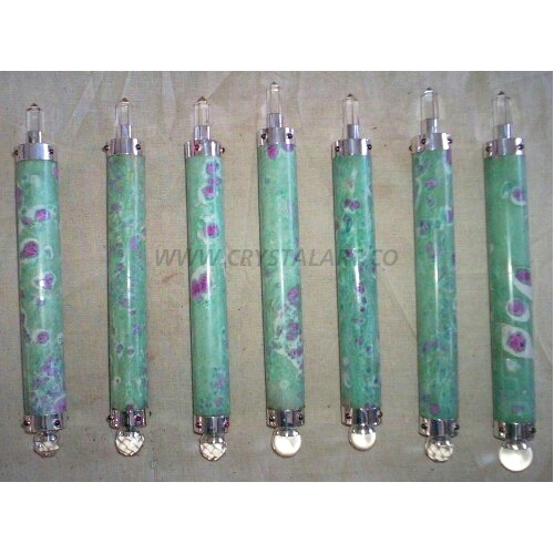 Ruby Zoisite Garnet Healing Stick
