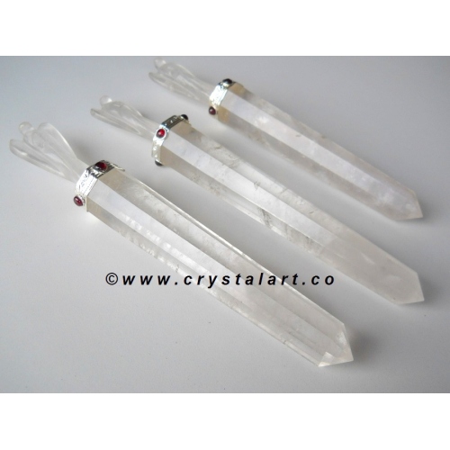 Crystal Quartz Extra Long Angel Healing Stick