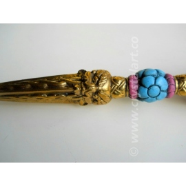 EXTRALONG DRAGON TAIL TIBETAN HEALING WANDS