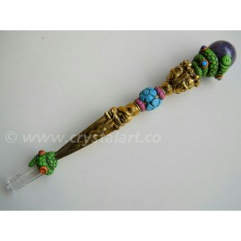 EXTRALONG DRAGON TAIL TIBETAN HEALING WANDS