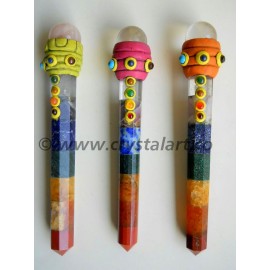 7 CHAKRA BONDED TIBETAN HEALING WANDS