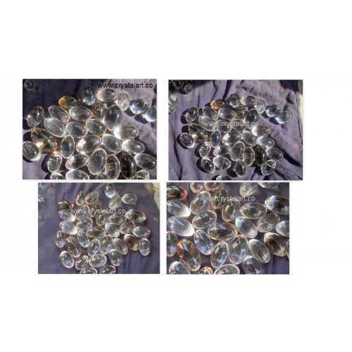 Clear Crystal Quartz Lingam