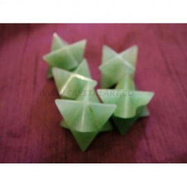Green Jade Merkaba Star
