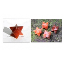 Red Carnelian Merkaba Star